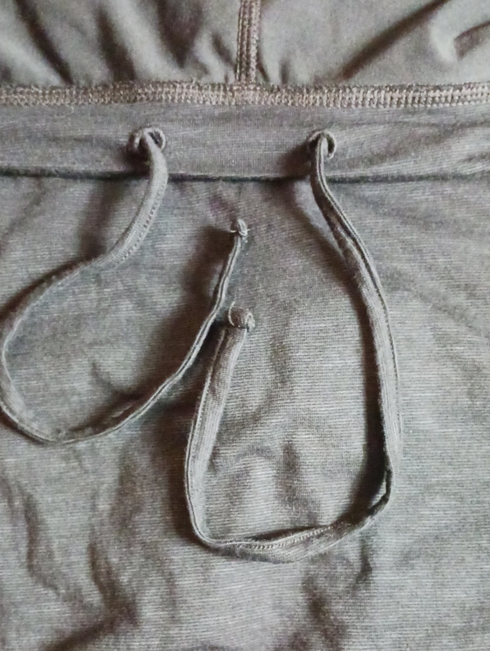 Toad&Co Athletic Skort Tie Waist Charcoal Gray Lightweight Activewear Size S - Picture 6 of 8